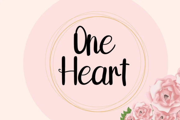 Heart Font - Preview 2