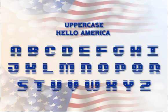 Hello America Font - Preview 1
