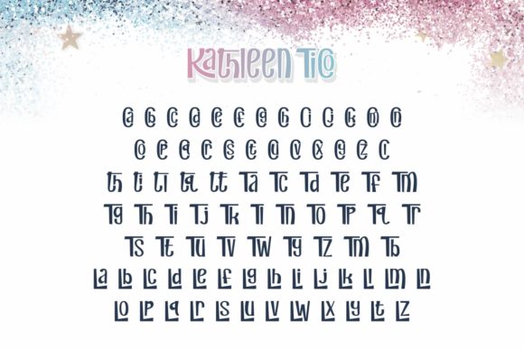 Kathleen Tico Font PNG with transparent background - Preview 5