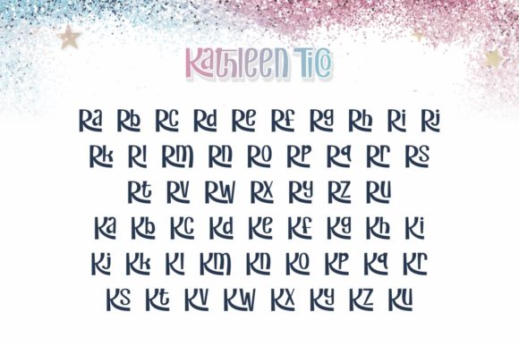 Kathleen Tico Font PNG with transparent background - Preview 6
