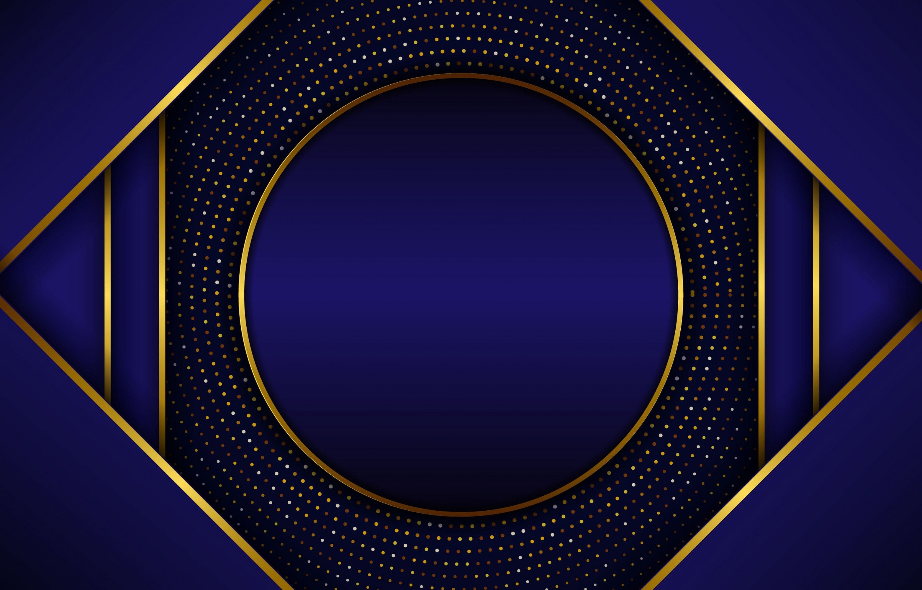 Luxury Blue and Gold Background Design Graphic by arsalangraphic999 ...