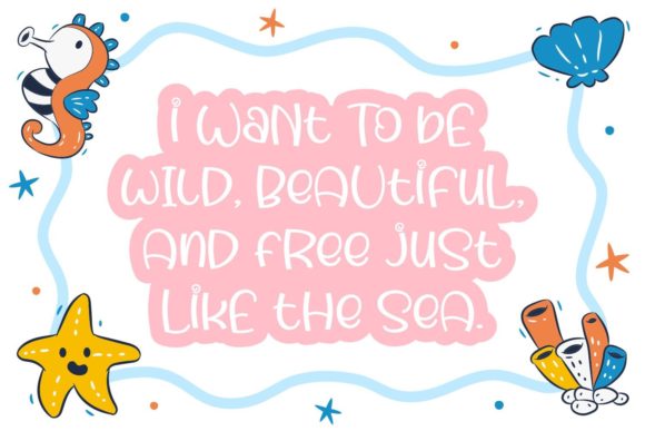 Morning Shine Font PNG with transparent background - Preview 1