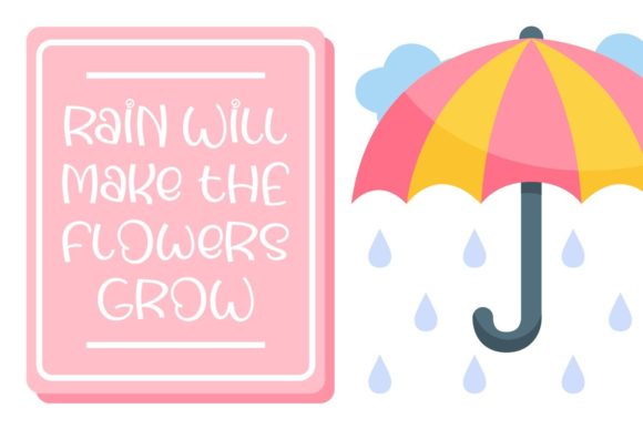 Morning Shine Font PNG with transparent background - Preview 4