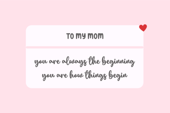 Pink Vibes Duo Font PNG with transparent background - Preview 3
