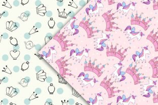 Princess Seamless Papers. Graphic by tapilipa · Creative Fabrica
