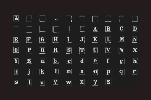 Rough Times Medium Font Font PNG with transparent background - Preview 1