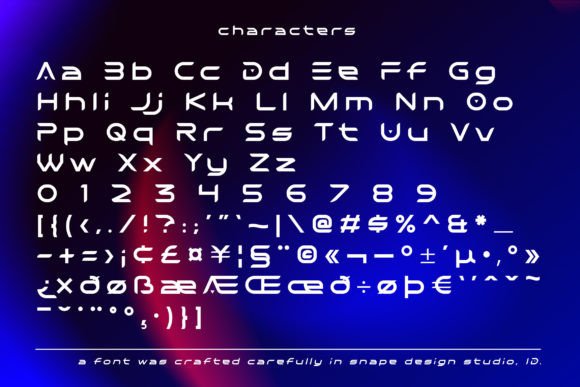 Sabrione Font PNG with transparent background - Preview 1