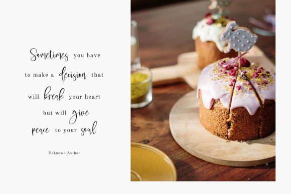 Saturday Feelings Font PNG with transparent background - Preview 4
