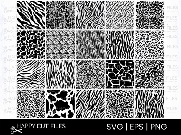 Animal Skin Seamless Pattern Bundle