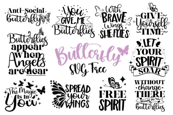 Butterfly Svg Free Graphics