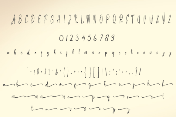 Butterfuul Font - Preview 3
