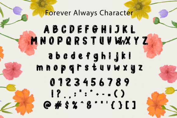 Forever Always Font - Preview 4