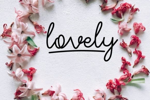Glamour Font - Preview 3