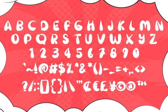 Groovy over Font - Preview 3