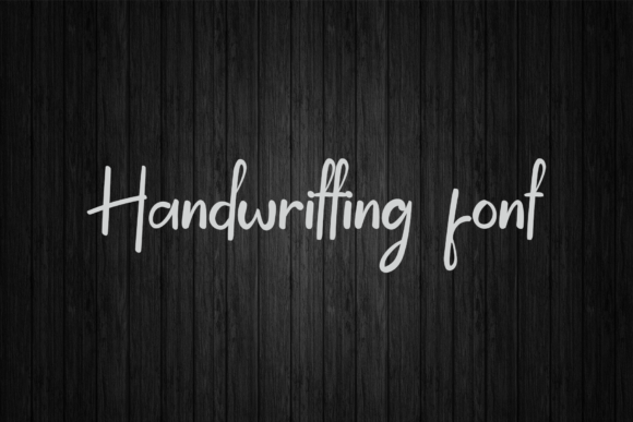 Hantboll Font PNG with transparent background - Preview 1