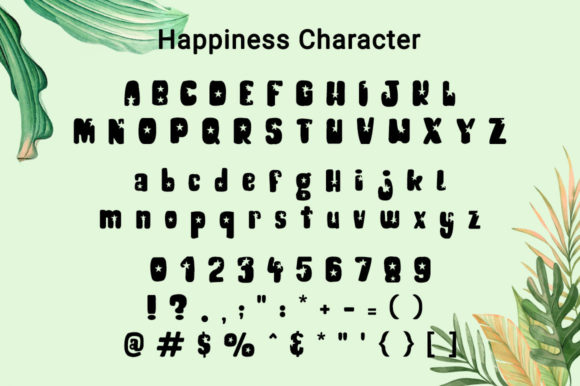 Happiness Font - Preview 4