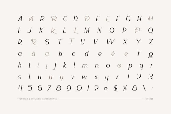 Hoistek Font - Preview 4