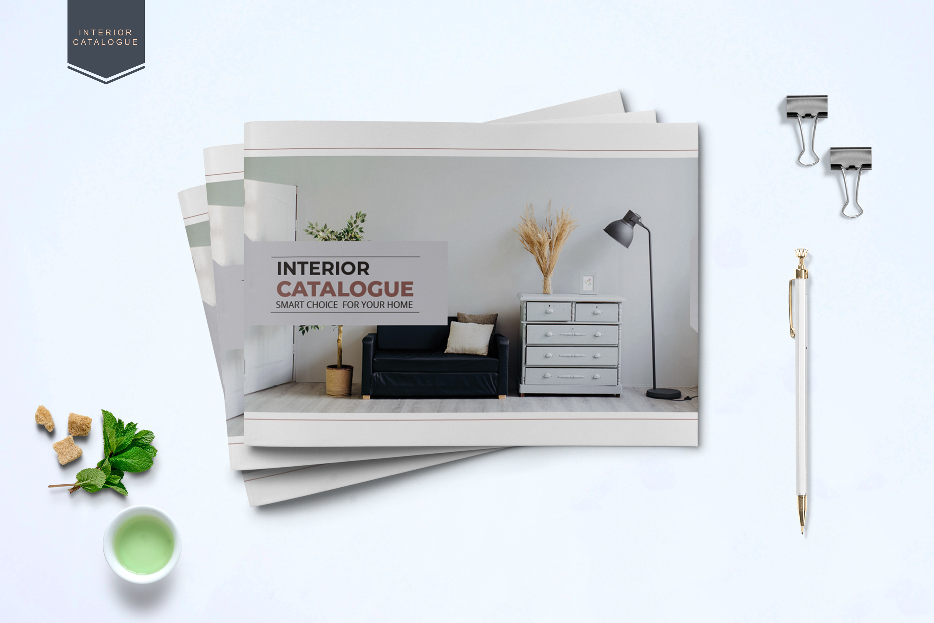 Interior Catalogue Template Graphic by Unicode Studio · Creative Fabrica