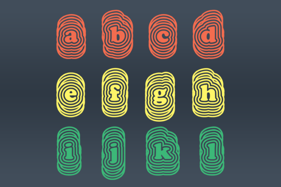 Level Font PNG with transparent background - Preview 1