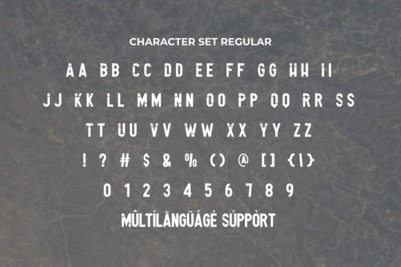 Magma Break Font PNG with transparent background - Preview 6