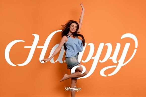 Menthox Font PNG with transparent background - Preview 5