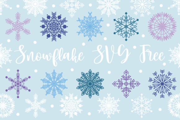 Snowflake SVG Free
