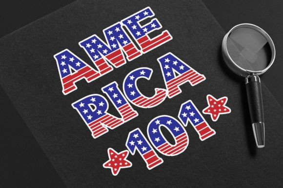 America Font - Preview 4
