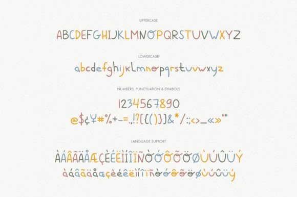 Baby Figures Font - Preview 1