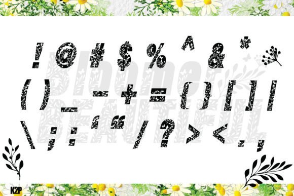 Bloomer Beautiful Font - Preview 4