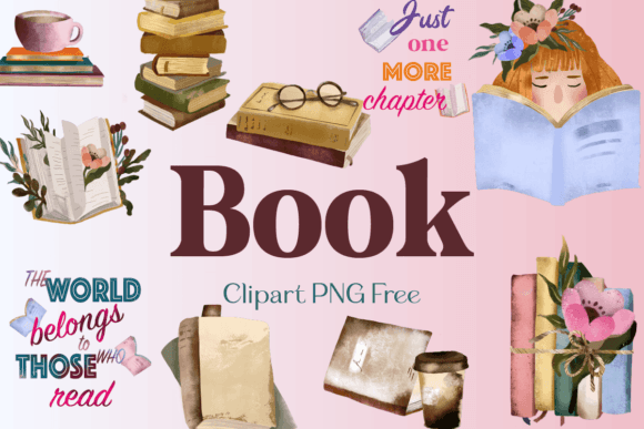 Book Clipart PNG Free