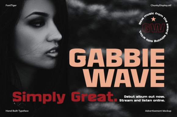 Chunky Display Font - Preview 3
