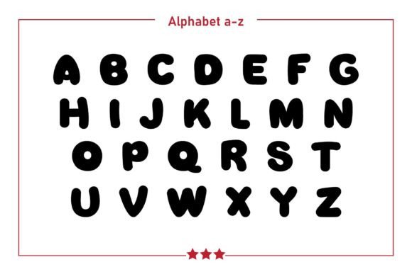 Cute Ladybug Font - Preview 2
