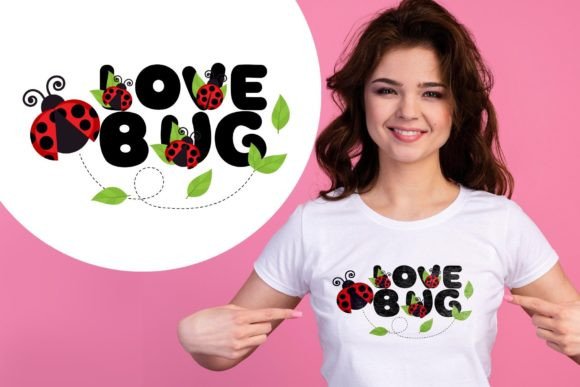 Cute Ladybug Font - Preview 5