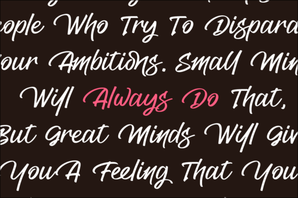 Delhus Fyione Font PNG with transparent background - Preview 4