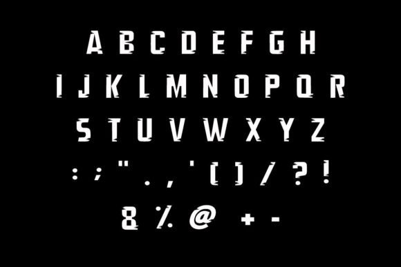 Green Jungle Font PNG with transparent background - Preview 3