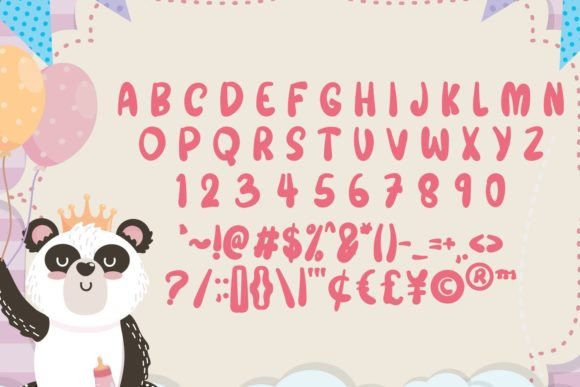 Groovy Panda Font - Preview 3