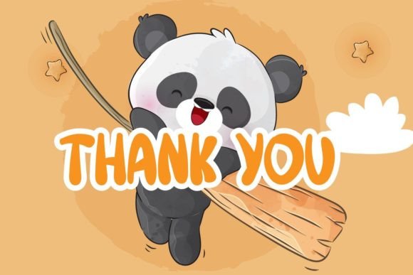 Groovy Panda Font - Preview 4
