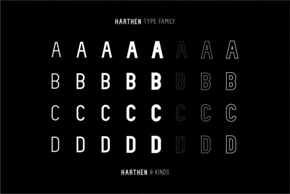 Harthen Font - Preview 2