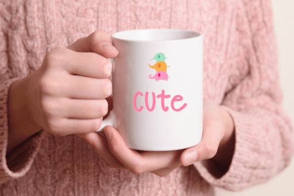Hello April Font PNG with transparent background - Preview 2