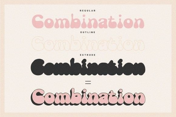 Hello Margarine Font PNG with transparent background - Preview 3
