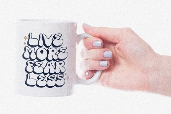 Hello Margarine Font PNG with transparent background - Preview 4