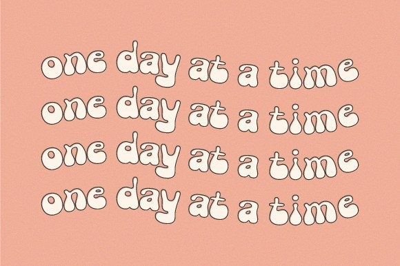 Hello Margarine Font PNG with transparent background - Preview 5