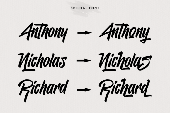 Jacksilver Font PNG with transparent background - Preview 1