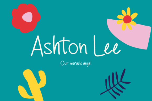 Messy Child Font PNG with transparent background - Preview 1