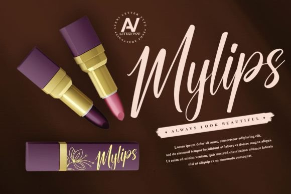 Miracle Signature Font PNG with transparent background - Preview 3