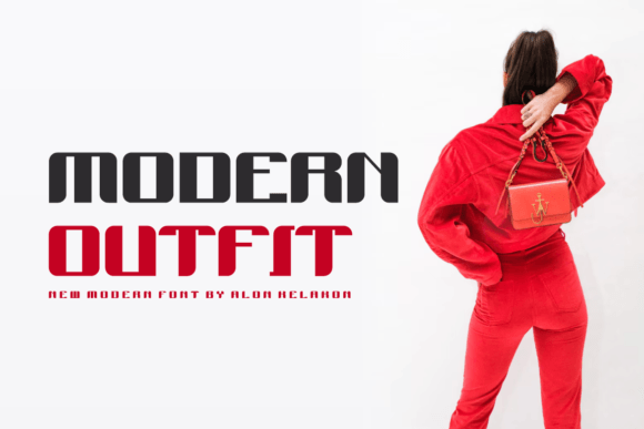 Modis Fashion Font PNG with transparent background - Preview 1