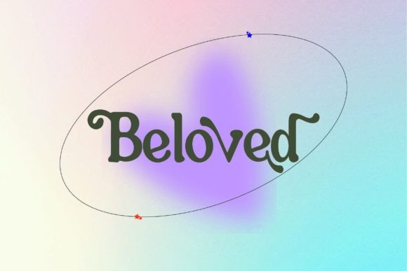 Sendu Senja Font PNG with transparent background - Preview 1