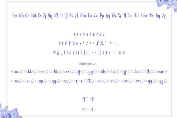 Butter White Font - Preview 4