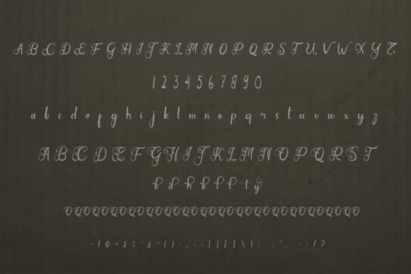 Handbeauty Font - Preview 6