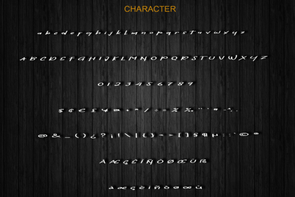 Against History Font PNG with transparent background - Preview 3
